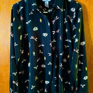 H&M bug button down